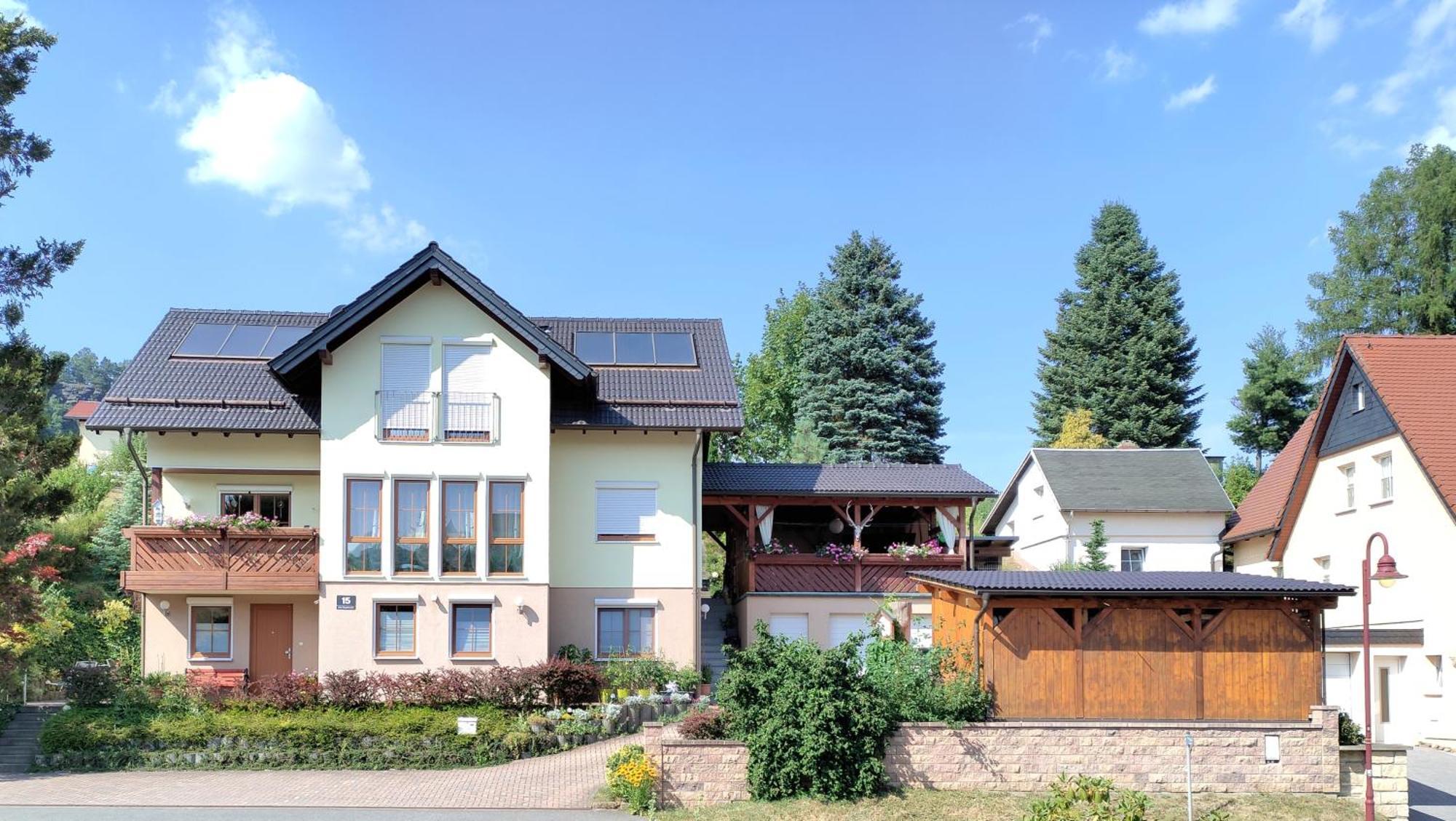 Ferienwohnung 15 Kurort Gohrisch Dış mekan fotoğraf